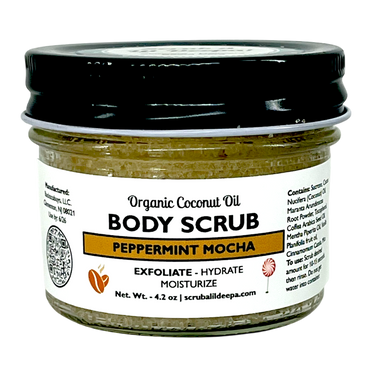 Organic Body Scrub - Peppermint Mocha